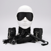 Valkyr 8 Piece Bondage Essentials Complete Starter Kit - Main Image - A Full Bondage Kit for Couples