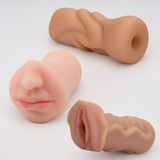 Pussy, Ass & Mouth Real Feel Male Masturbator Trio Bundle | Raeven CORE