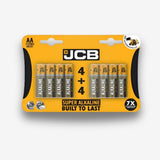 8-Pack JCB Super Alkaline AA Batteries