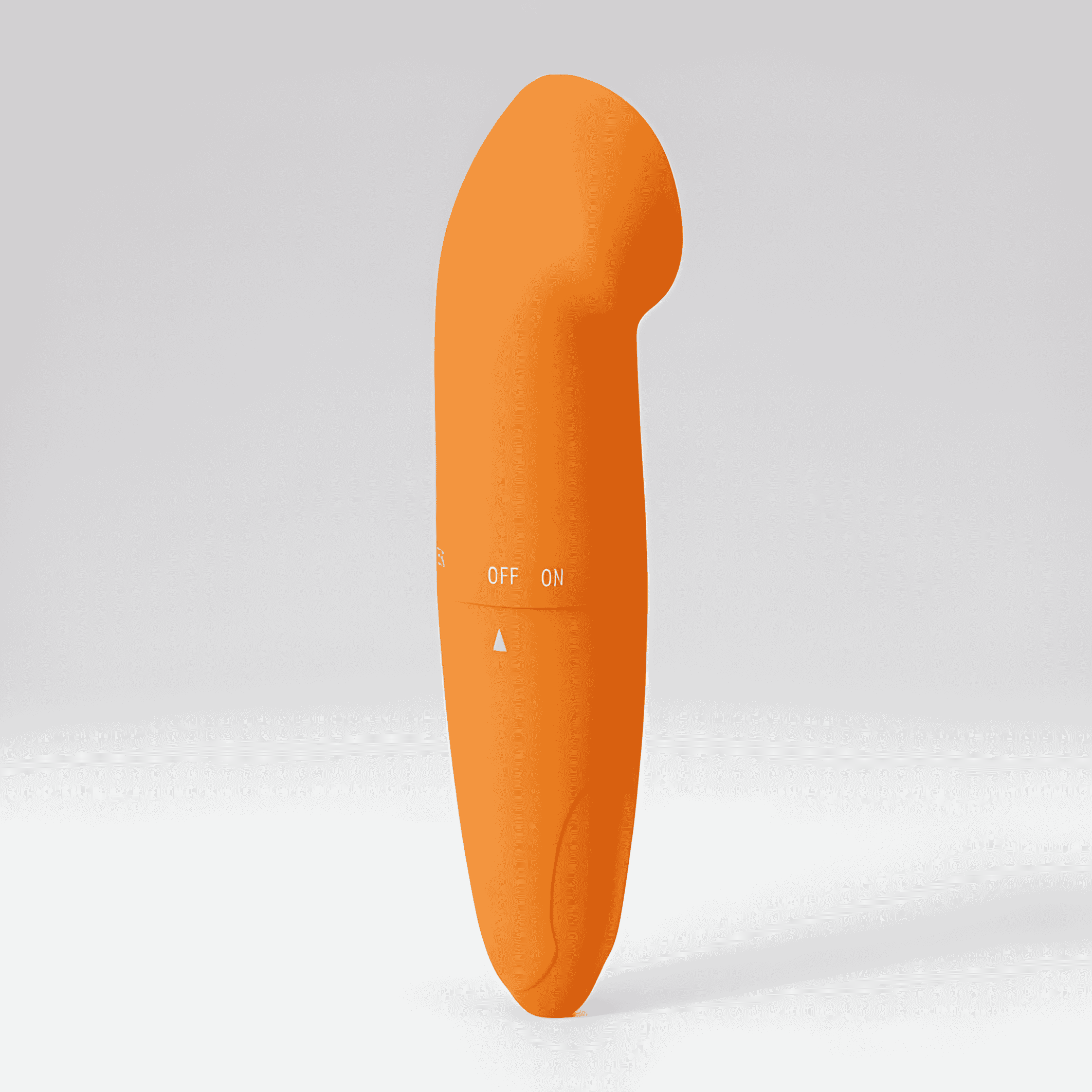 Berg Mini G-Spot and Penis Head Vibrator - Orange - Main Photo