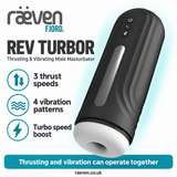 Rev Turbor Thrusting & Vibrating Blowjob Male Masturbator