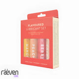 Taesti 4 Piece Flavoured Lube Bundle Set — side view