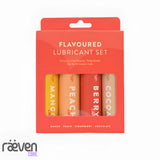 Taesti 4 Piece Flavoured Lube Bundle Set — close-up
