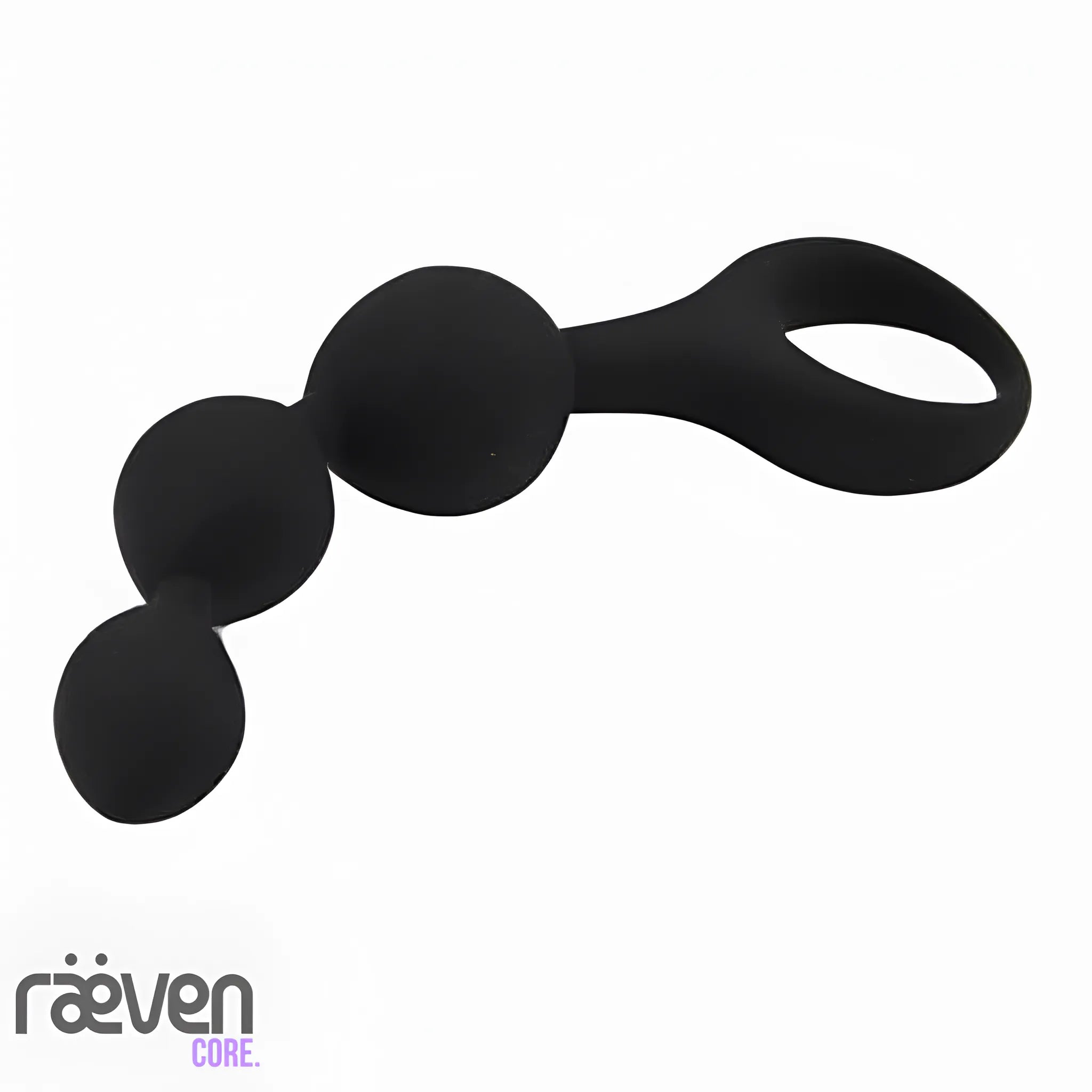 Arktis Triple Ripple Anal Beads — back view