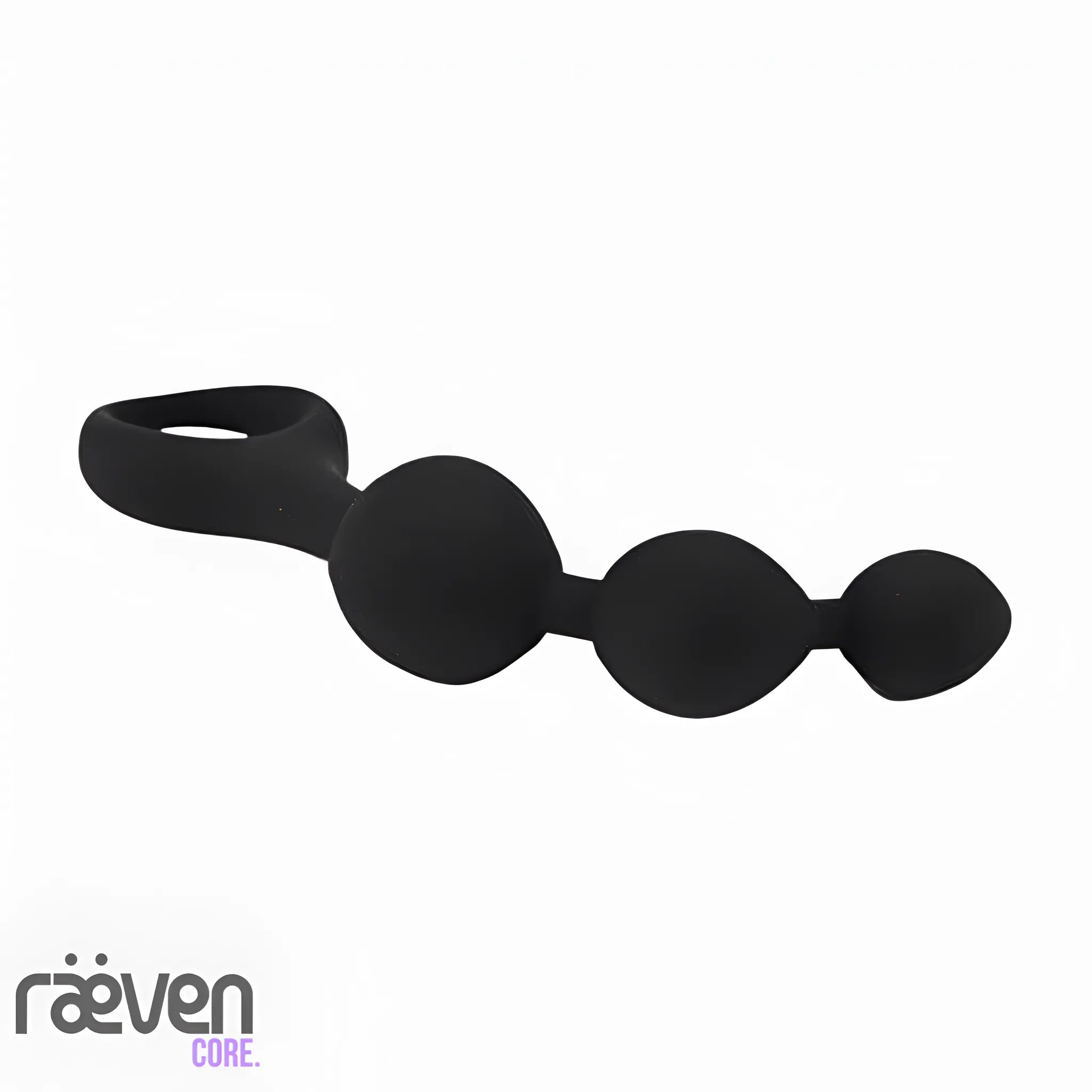 Arktis Triple Ripple Anal Beads — top view