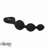 Arktis Triple Ripple Anal Beads — top view