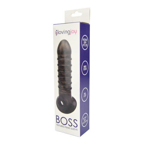 Rybbe Textured Penis Sleeve with Ball Loop