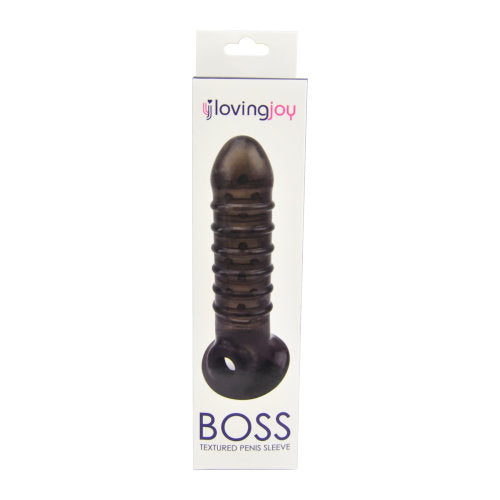 Rybbe Textured Penis Sleeve with Ball Loop
