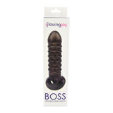 Rybbe Textured Penis Sleeve with Ball Loop