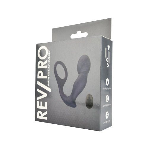 Malm Remote Controlled Prostate Massager with Cock Ring