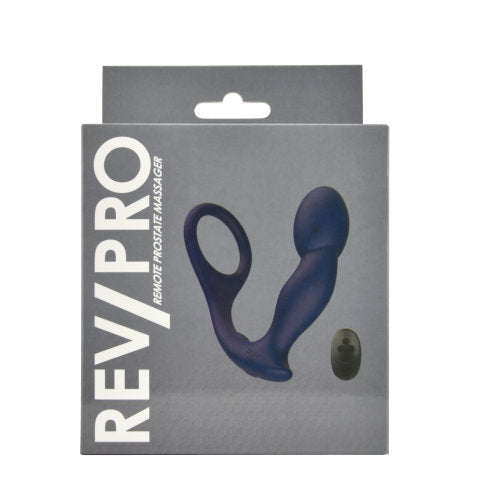 Malm Remote Controlled Prostate Massager with Cock Ring