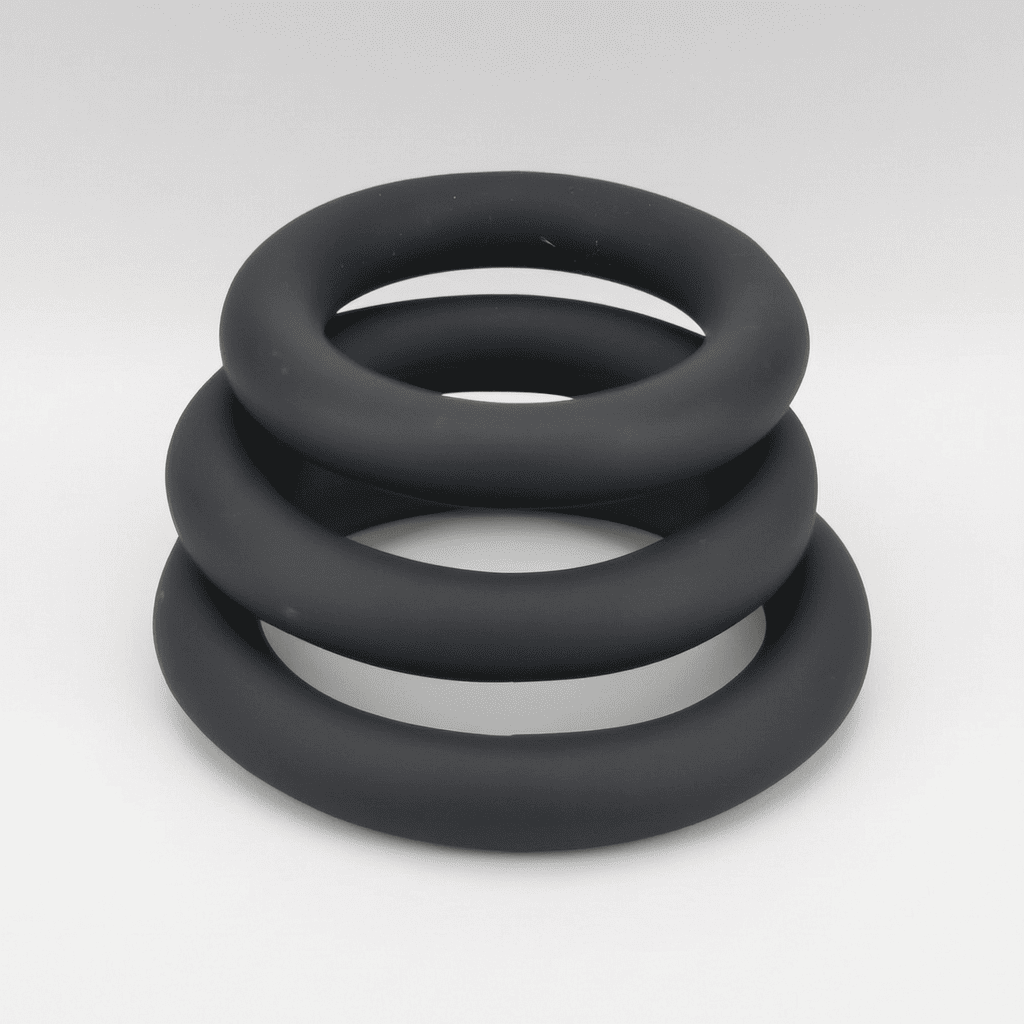 Ironn 3 Pack Multi-Size Silicone Thick Cock Rings — main photo