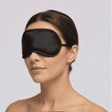 Luigi Blindfold Eye Mask - Model Image