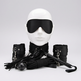 Valkyr 8 Piece Bondage Essentials Complete Starter Kit - Main Image - A Full Bondage Kit for Couples