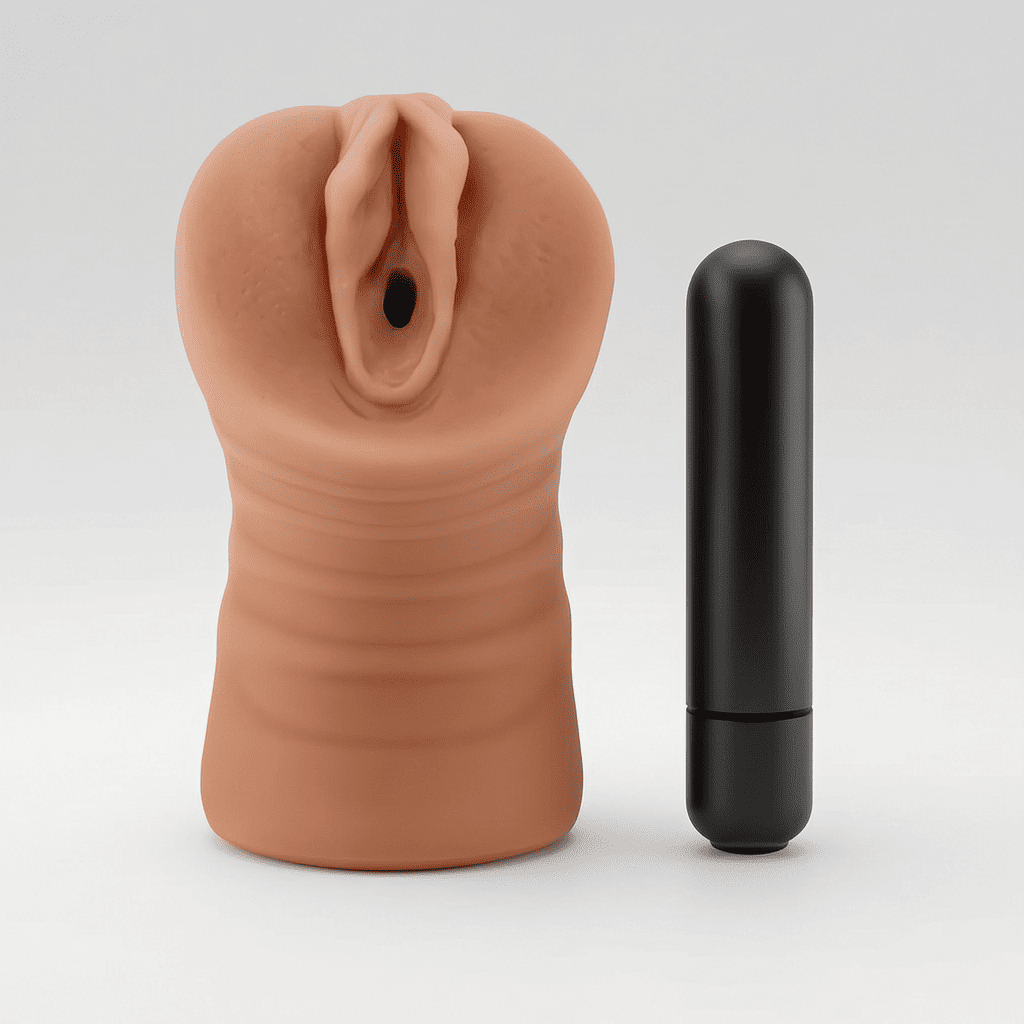 Magni Vibrating Realistic Vagina Pussy Pocket Male Masturbator | Raeven FJORD