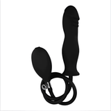 Silicone Pump-Inflatable Anal Dildo | Raeven FJORD - front view