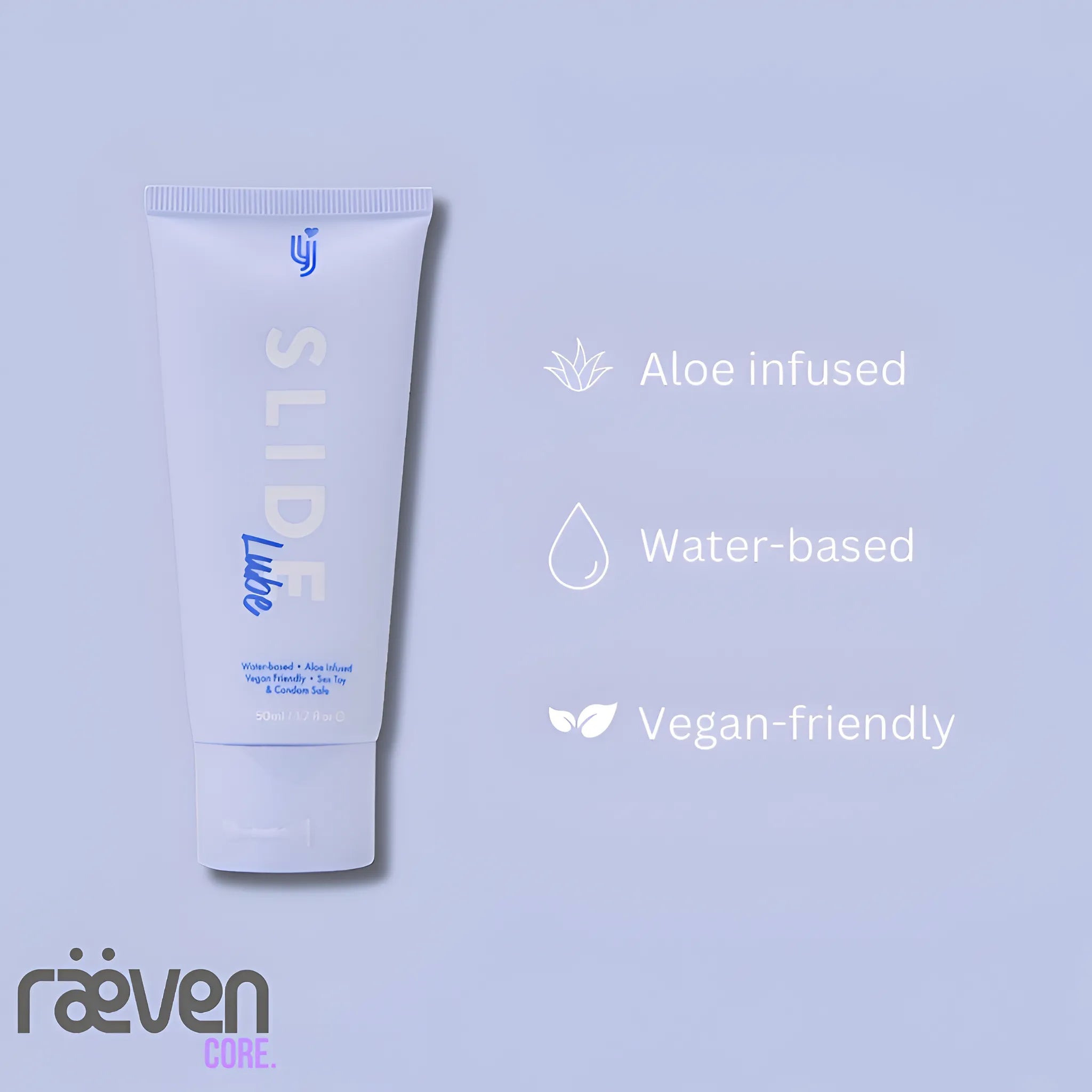 Slide Water-Based Lube 50ml — side view
