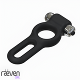 Vigor Silicone Intense Vibrating Cock and Ball Ring — side view