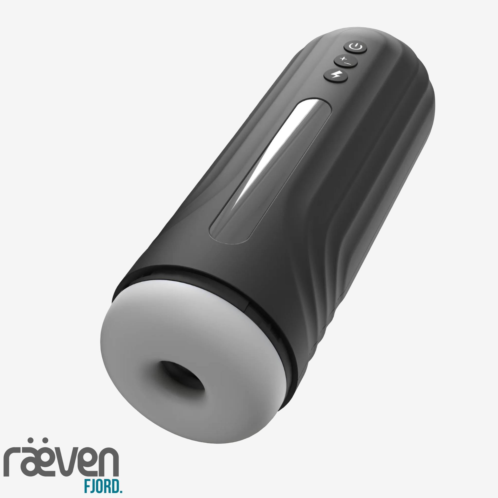 Rev Turbor Thrusting & Vibrating Blowjob Male Masturbator | Raeven FJORD — packaging