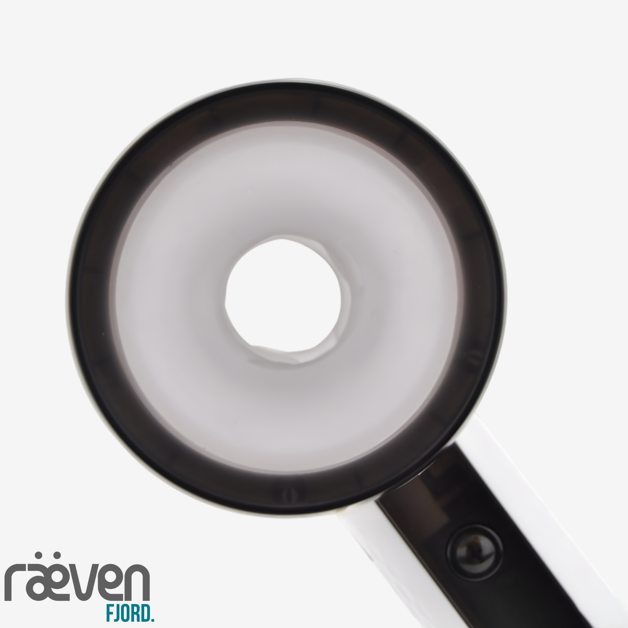 Fruus Rechargeable Thrusting Automatic Male Masturbator | Raeven FJORD — packaging