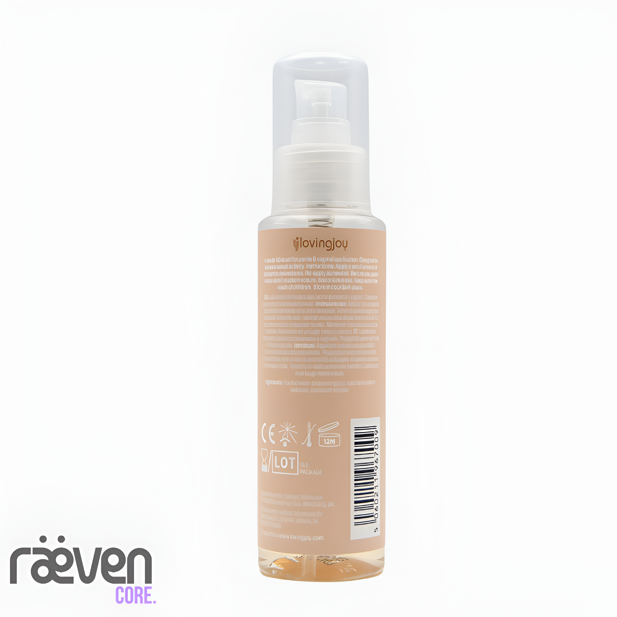 Cocoa Chocolate Flavoured Lube 100ml — top view