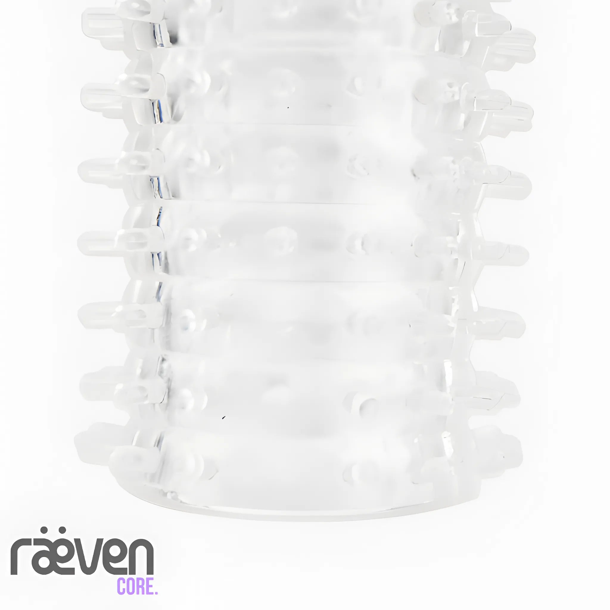 Runa Clear Textured Compact Male Masturbator Stroker — packaging