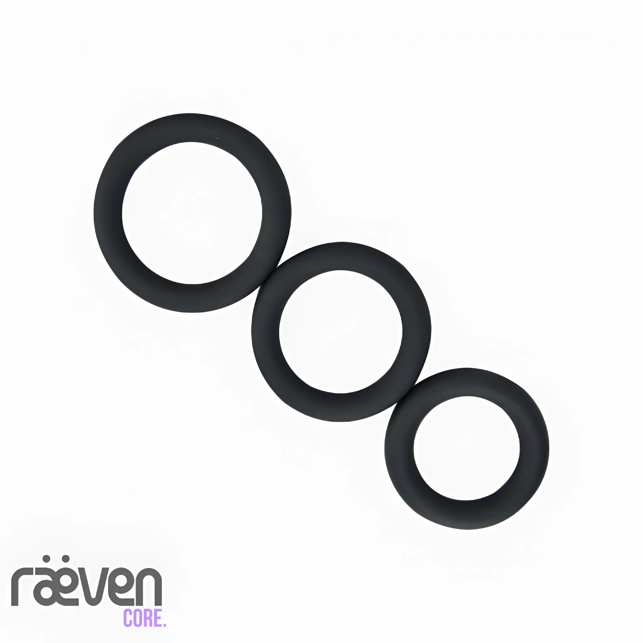 Ironn 3 Pack Multi-Size Silicone Thick Cock Rings — packaging