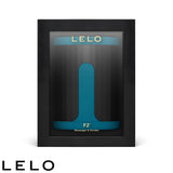 LELO F2 Stamina Trainer Masturbator - App Connected Stroker - Blue — side view