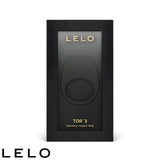 LELO Tor 3 Cock Ring - App Controlled Vibrating Cock Ring — side view