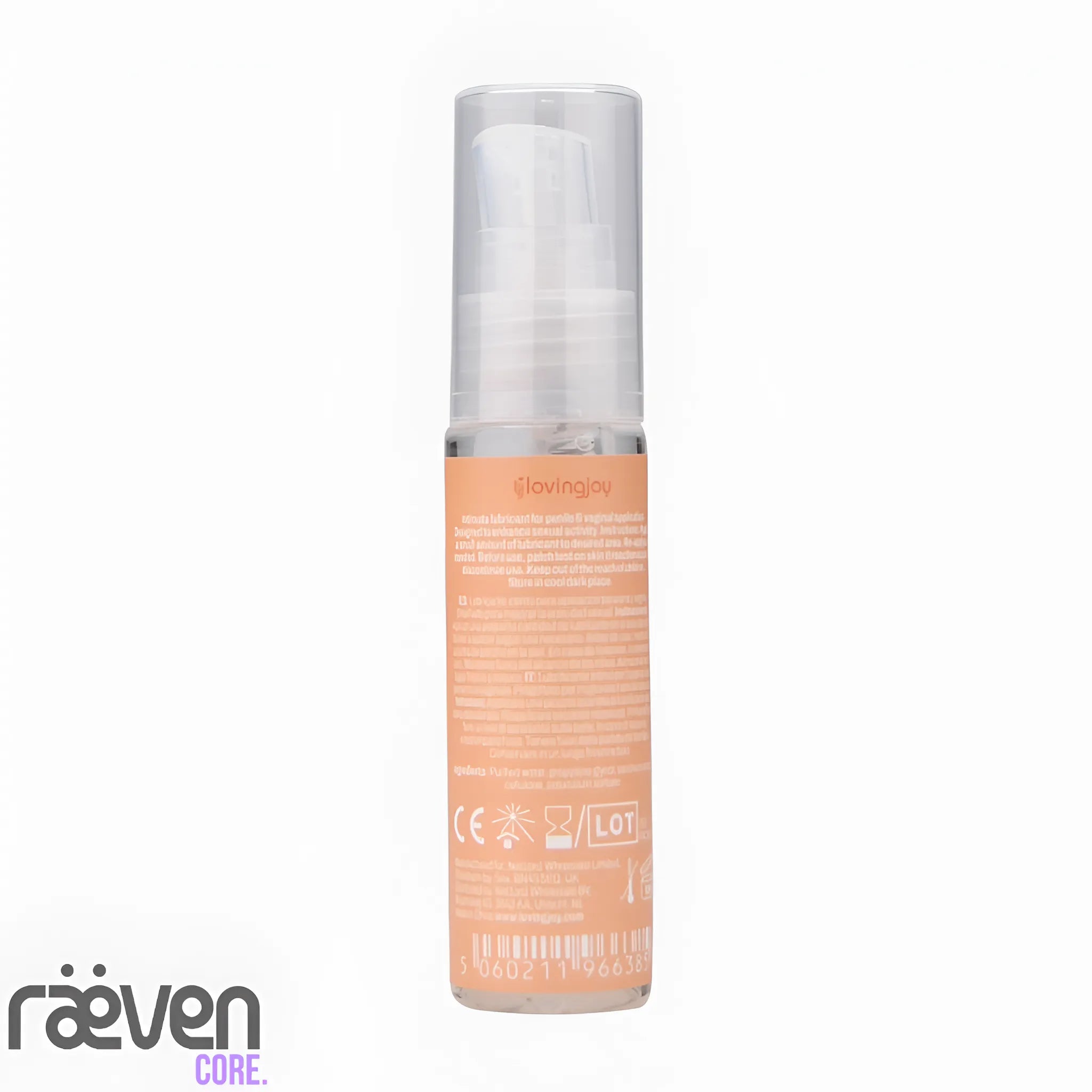 Peach Flavoured Lube 30ml — top view