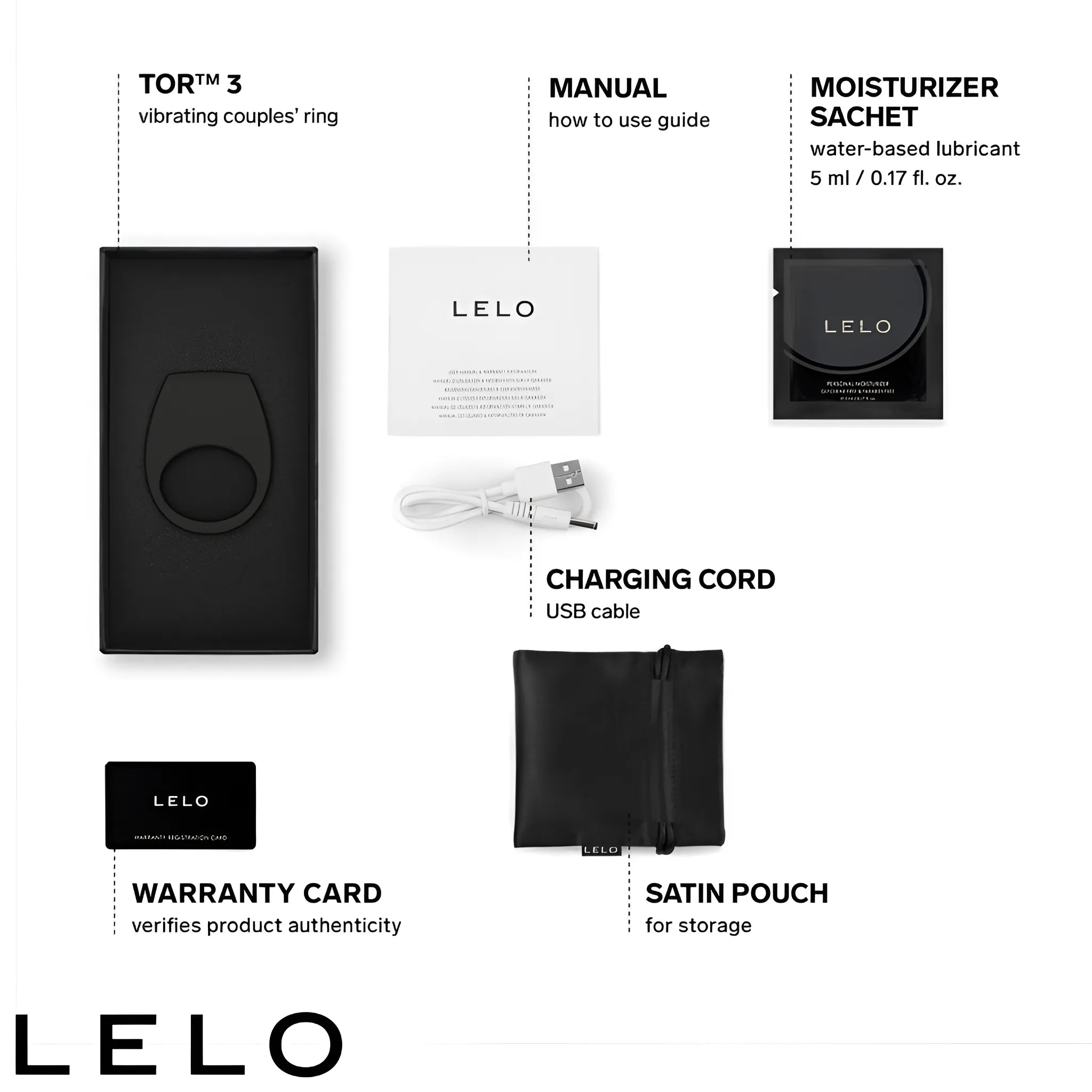 LELO Tor 3 Cock Ring - App Controlled Vibrating Cock Ring — in use