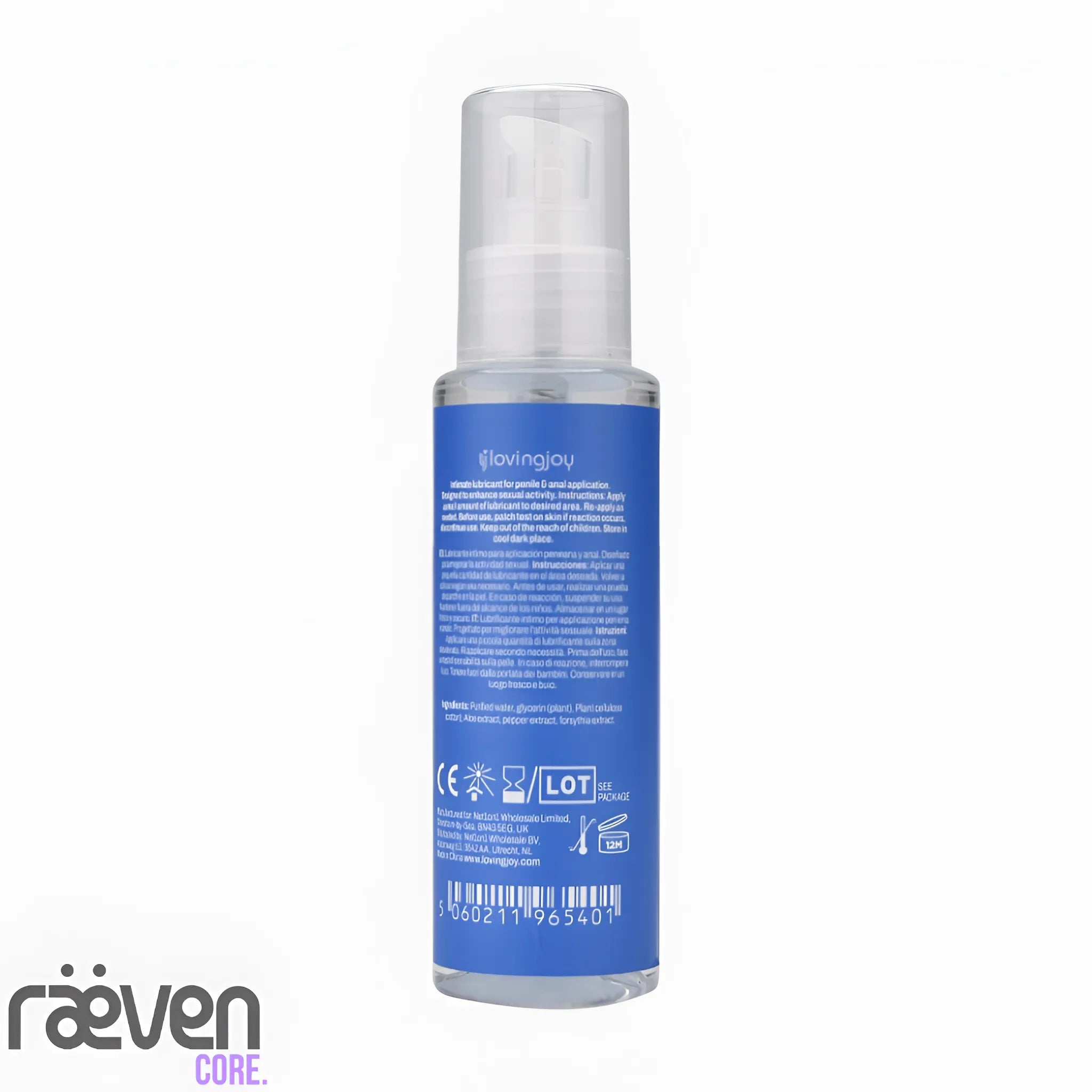 Aloe-Infused Anal Lube 100ml — in use
