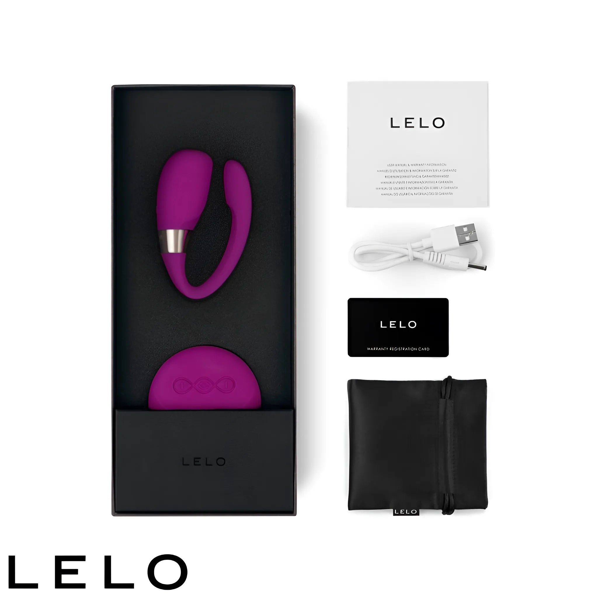LELO Tiani 3 Couples Massager Vibrator — close-up
