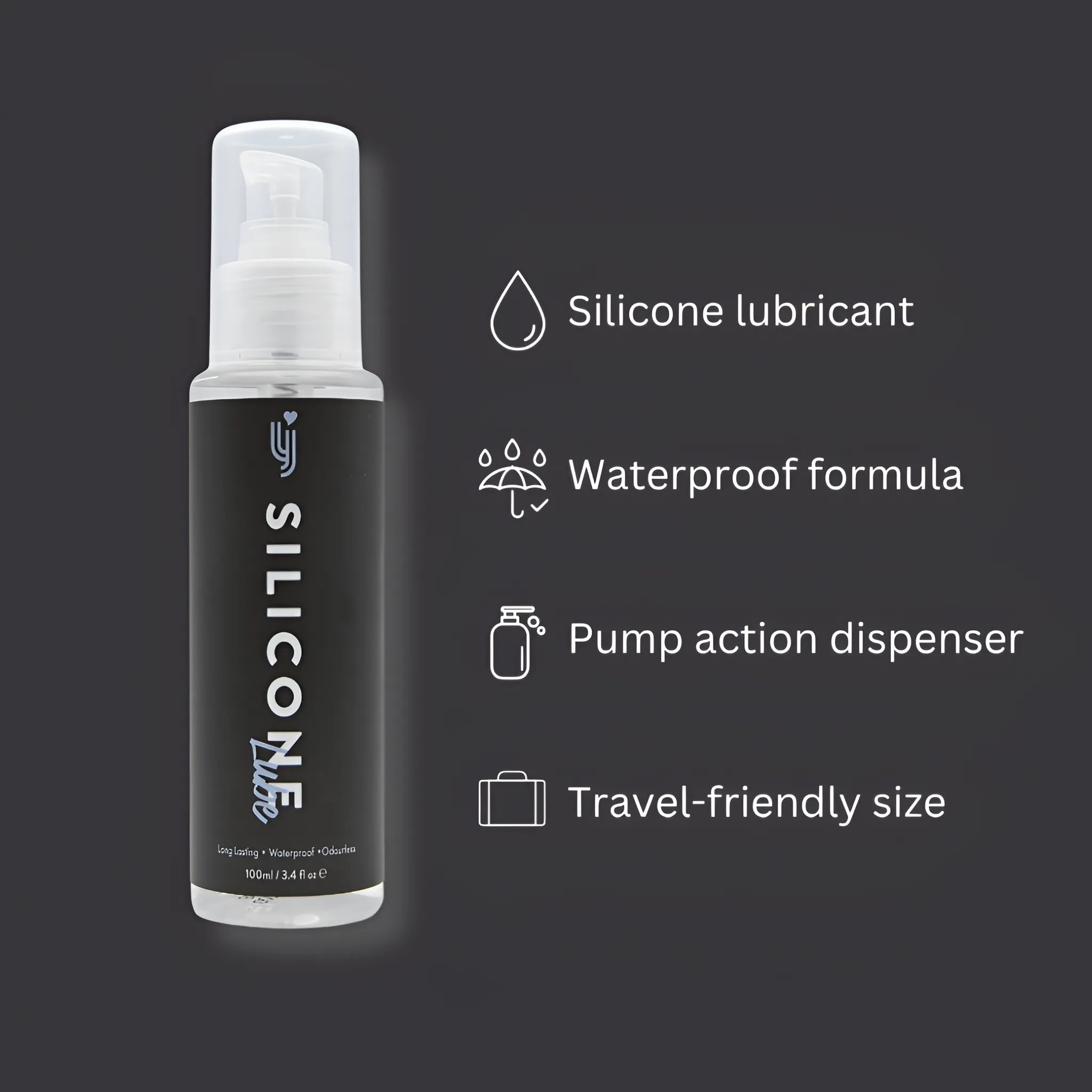 Luxury Silicone-Based Long-Lasting Lube 100ml | Raeven FJORD — view 11