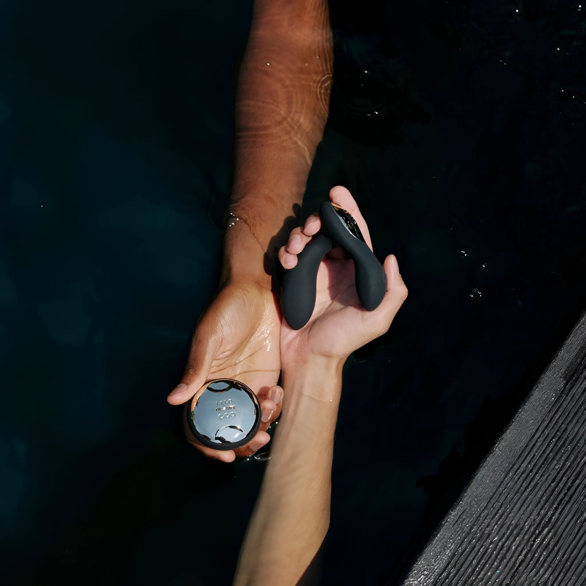 LELO Hugo 2 Remote Controlled Prostate Massager — top view