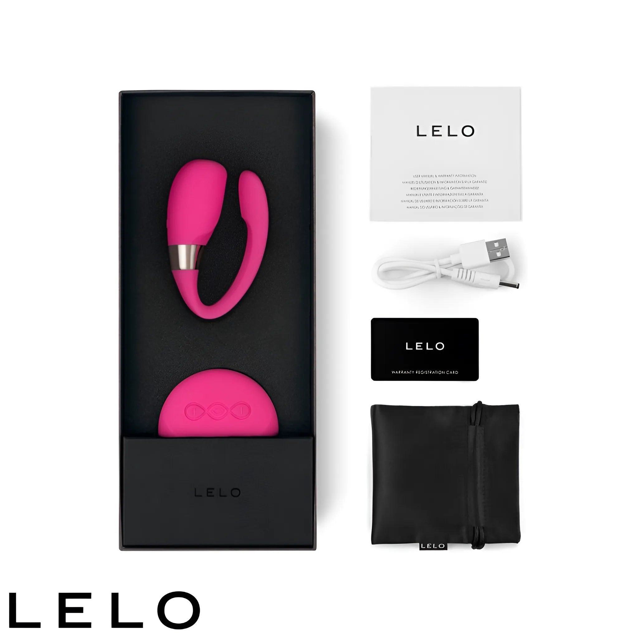 LELO Tiani 3 Couples Massager Vibrator — back view