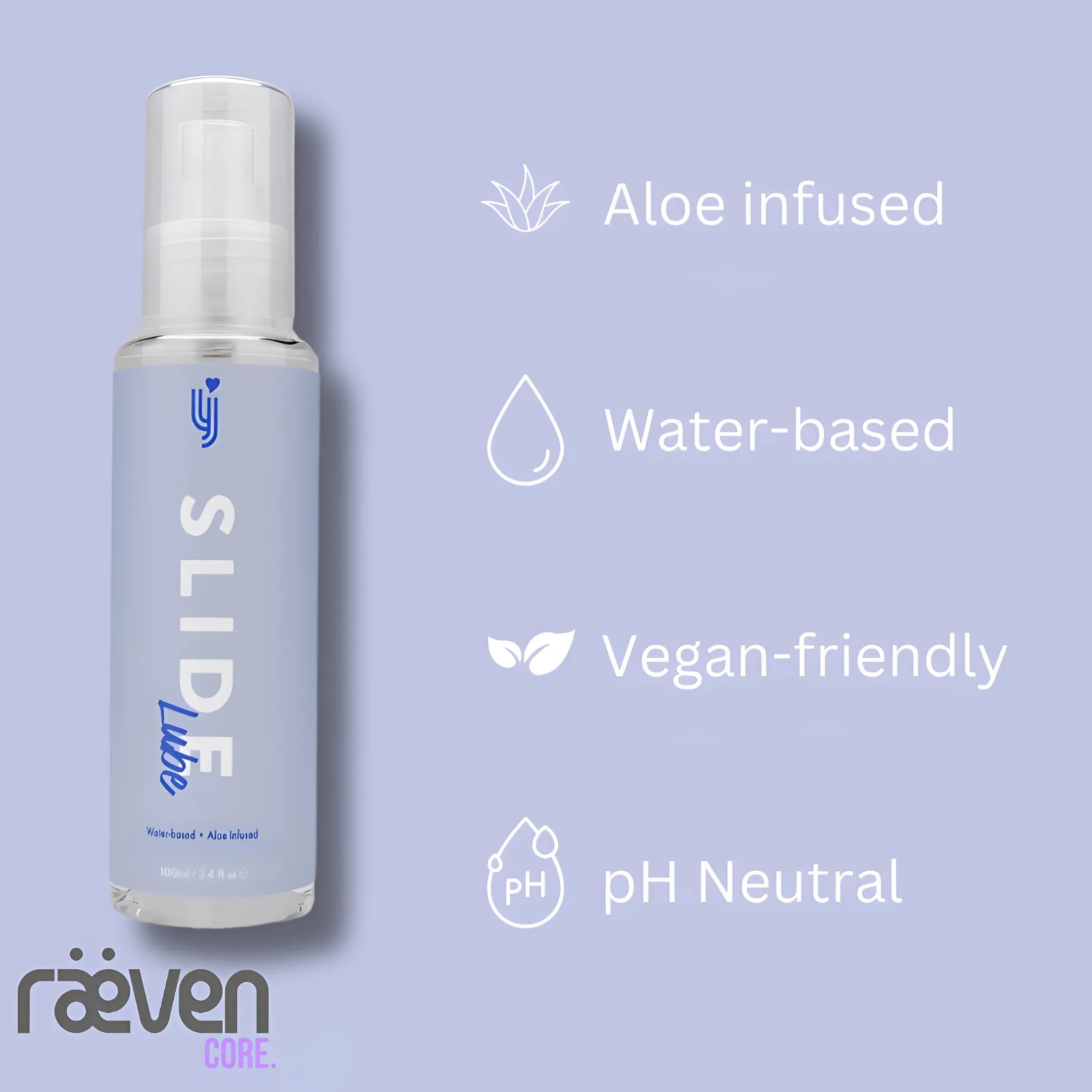 Slide Water-Based Lube 100ml — packaging