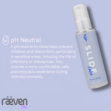 Slide Water-Based Lube 100ml — in use