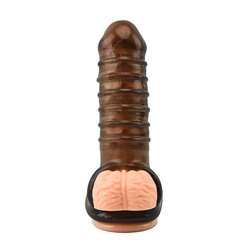 Rybbe Textured Penis Sleeve with Ball Loop
