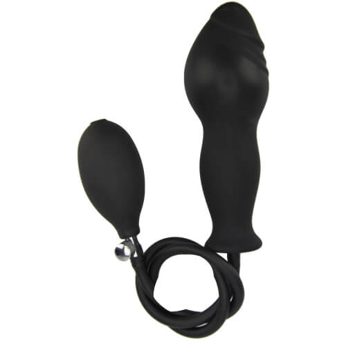 Silicone Pump-Inflatable Anal Dildo