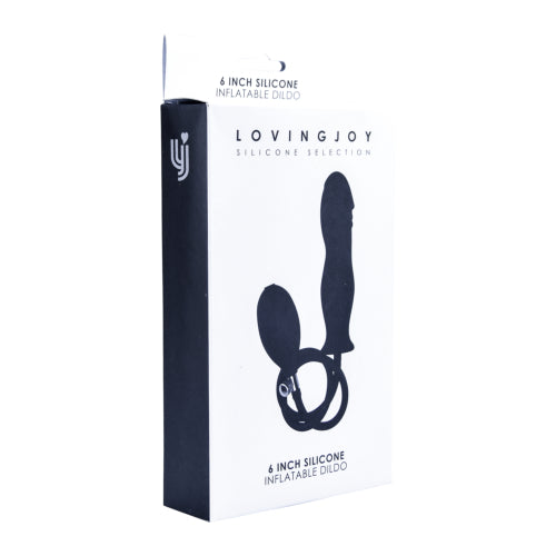 Silicone Pump-Inflatable Anal Dildo