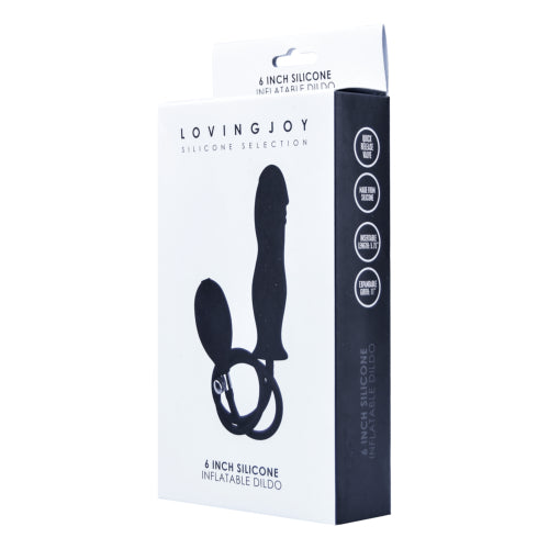 Silicone Pump-Inflatable Anal Dildo