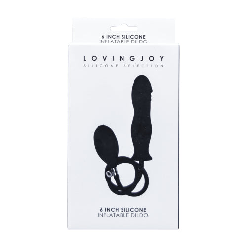 Silicone Pump-Inflatable Anal Dildo